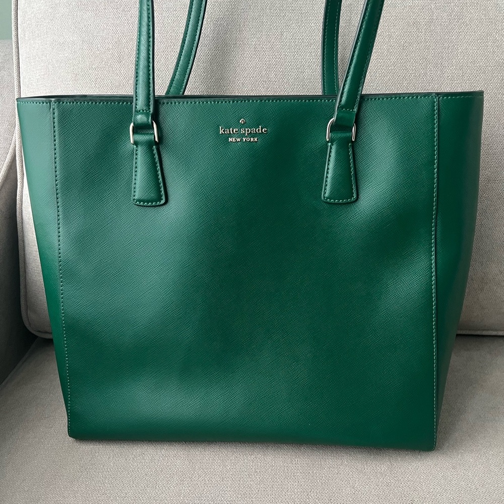 Kate Spade Perry Laptop Tote - Deep Jade